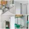 Moderner Spiegelschrank 600mm x 750mm - Raya