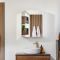 Moderner Spiegelschrank 600mm x 750mm - Raya