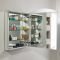 Moderner Spiegelschrank 600mm x 750mm - Raya