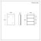 Moderner Spiegelschrank 500mm x 660mm - Cleo