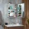 Moderner Spiegelschrank 500mm x 660mm - Cleo