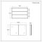 Moderner Spiegelschrank 1000mm x 660mm - Cleo