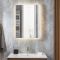 Moderner Wandspiegel mit LED- Beleuchtung 600mm x 800mm - Dawson