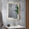 Moderner Wandspiegel mit LED- Beleuchtung 600mm x 800mm - Dawson