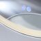 Runder Wandspiegel mit LED- Beleuchtung 600mm | Chrom - Camila