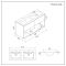 Milano Bexley - Modern 1200mm Wall Hung Open Shelf Vanity Unit with Double Basin- Choice of Finish and LED