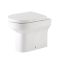 Waschtischunterschrank 400mm & WC-Einheit Hellgrau mit Covelly-Stand-WC | Farbe und Design der Griffe wählbar - Warwick