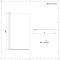 Badewannenaufsatz, 800mm x 1400mm – Kupfer – Eris