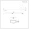 Wanneneinlauf zur Wandmontage - Chrom - Aldwick