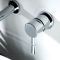 Einhebel-Waschtischarmatur, Wandmontage – Chrom – Como