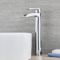 Hohe 1-Loch Einhebel Waschtischarmatur Wasserfalleffekt - Chrom - Razor