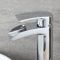 Hohe 1-Loch Einhebel Waschtischarmatur Wasserfalleffekt - Chrom - Razor