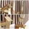 2-Loch Wannenrandmischer mit Handbrause und Halterung | satiniertes Gold - Lyra