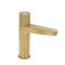1-Loch Push Button Waschtischarmatur satiniertes Gold - Idro
