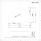 Aufsatzwaschbecken, dreieckig, 590mm x 390mm - mit hohem Wasserfall-Einhebelmischer - Select