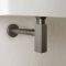 Siphon für Waschbecken eckig – Finish wählbar