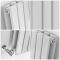 Design Heizkörper Vertikal Anthrazit 1780mm x 472mm 1931W (doppellagig) - Sloane