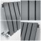 Design Heizkörper (einlagig) horizontal – 354mm x 1780mm - Anthrazit – Sloane