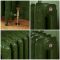 Gusseisen-Heizkörper - Höhe 510mm, Breite auswählbar - Duck Green W55 von Farrow & Ball - Charlotte