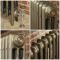 Gusseisen-Heizkörper - Höhe 860mm, Breite auswählbar - natürliches Messing - Mercury