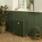 Gusseisen-Heizkörper (6-lagig) - Höhe 660mm, Breite auswählbar - Duck Green W55 von Farrow & Ball - Isabel
