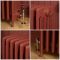 Gusseisen-Heizkörper (6-lagig) - Höhe 660mm, Breite auswählbar - Eating Room Red 43 von Farrow & Ball - Isabel