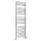 Handtuchheizkörper Mischbetrieb - 1738mm x 450mm - inkl. 1000W Heizelement, T-Stück und Ventile - Chrom - Arno
