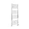 Handtuchheizkörper Mischbetrieb flach - 1600mm x 500mm - inkl. 400W Heizelement, T-Stück und Ventile - Chrom - Kent