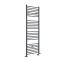 Handtuchheizkörper Mischbetrieb flach - 1800mm x 500mm - inkl. 1000W Heizelement, T-Stück und Ventile - Anthrazit - Artle