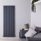 Design Heizkörper Vertikal (Doppellagig) 1600mm x 590mm | Anthrazit - Revive