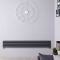 Design Heizkörper Horizontal Anthrazit 236mm x 1600mm 814W (doppellagig) - Revive Slim