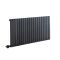 Elektrischer Design-Heizkörper Horizontal (Einlagig) 635mm x 1180mm "mit WLAN-Heizelement zur Festverdrahtung" Anthrazit - Slone - ECOSO by Hudson Reed