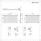 Design Heizkörper Horizontal Anthrazit 635mm x 1180mm 1867W (doppellagig) - Sloane
