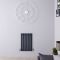 Design Heizkörper Horizontal (Einlaging) 635mm x 413mm | Anthrazit - Revive