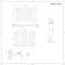 Design Heizkörper Horizontal (Einlaging) 635mm x 1000mm | Anthrazit - Revive