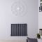Design Heizkörper Horizontal (Einlaging) 635mm x 826mm | Anthrazit - Revive