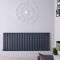 Design Heizkörper Horizontal (Einlaging) 635mm x 1652mm | Anthrazit - Revive