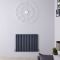 Design Heizkörper Horizontal (Doppellaging) 635mm x 826mm | Anthrazit - Revive