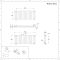 Design Heizkörper Horizontal (Doppellaging) 400mm x 1000mm | Anthrazit - Revive