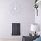 Design Heizkörper Horizontal (Doppellagig) 635mm x 420mm | Anthrazit - Delta
