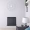 Design Heizkörper Horizontal (Einlagig) 635mm x 630mm | Anthrazit - Delta