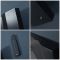 Elektrischer Design Heizkörper Horizontal Schwarz 600mm x 600mm - mit Stecker - Notus V