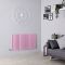 Design Heizkörper, horizontal (einlagig) - H 635mm, Breite wählbar - Rosa - Revive
