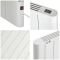 Elektrische Smart Konvektor-Wandheizung 2000W mit Stecker 533mm x 1013mm Weiß - Virtus