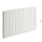 Elektrische Smart Konvektor-Wandheizung 2000W mit Stecker 533mm x 1013mm Weiß - Virtus