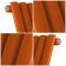Elektrischer Design Heizkörper (einlagig), horizontal, H 635mm - Orange (Sunset Orange) - Breite, Thermostat und Kabelabdeckung wählbar - Revive