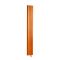 Elektrischer Design Heizkörper, vertikal, B 236mm - Orange (Sunset Orange) - Höhe, Thermostat und Kabelabdeckung wählbar - Revive - ECOSO by Hudson Reed