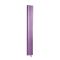 Elektrischer Design Heizkörper, vertikal, B 236mm - Lila (Lush Purple) - Höhe, Thermostat und Kabelabdeckung wählbar - Revive
