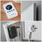 Smart-Infrarotheizung mit Rahmen & Stecker – Größe wählbar – Weiß - Teplo – ECOSO by Hudson Reed