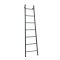 Handtuchheizkörper im Leiterstil zur Bodenmontage, 1800mm x 500mm, 466W – Anthrazit - Indus